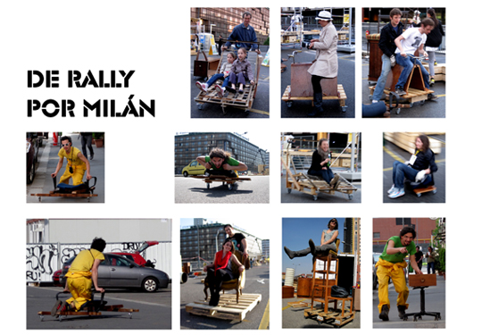 Milan sur roulettes
