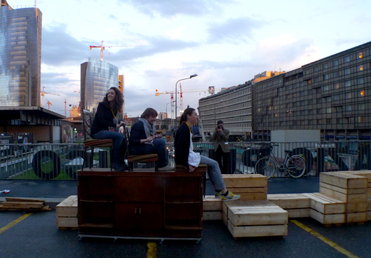 Milan sur roulettes