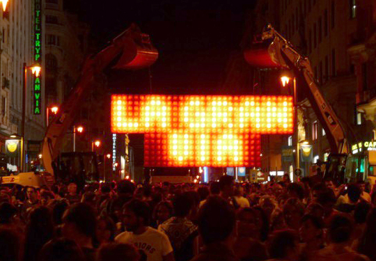 La Noche en Blanco 2010: Gran Vía Gran Obra