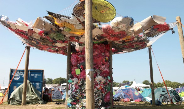 "The Whirlpool of waste" - Roskilde Festival 2013