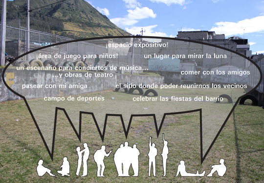 UWS Quito. Exchanging space