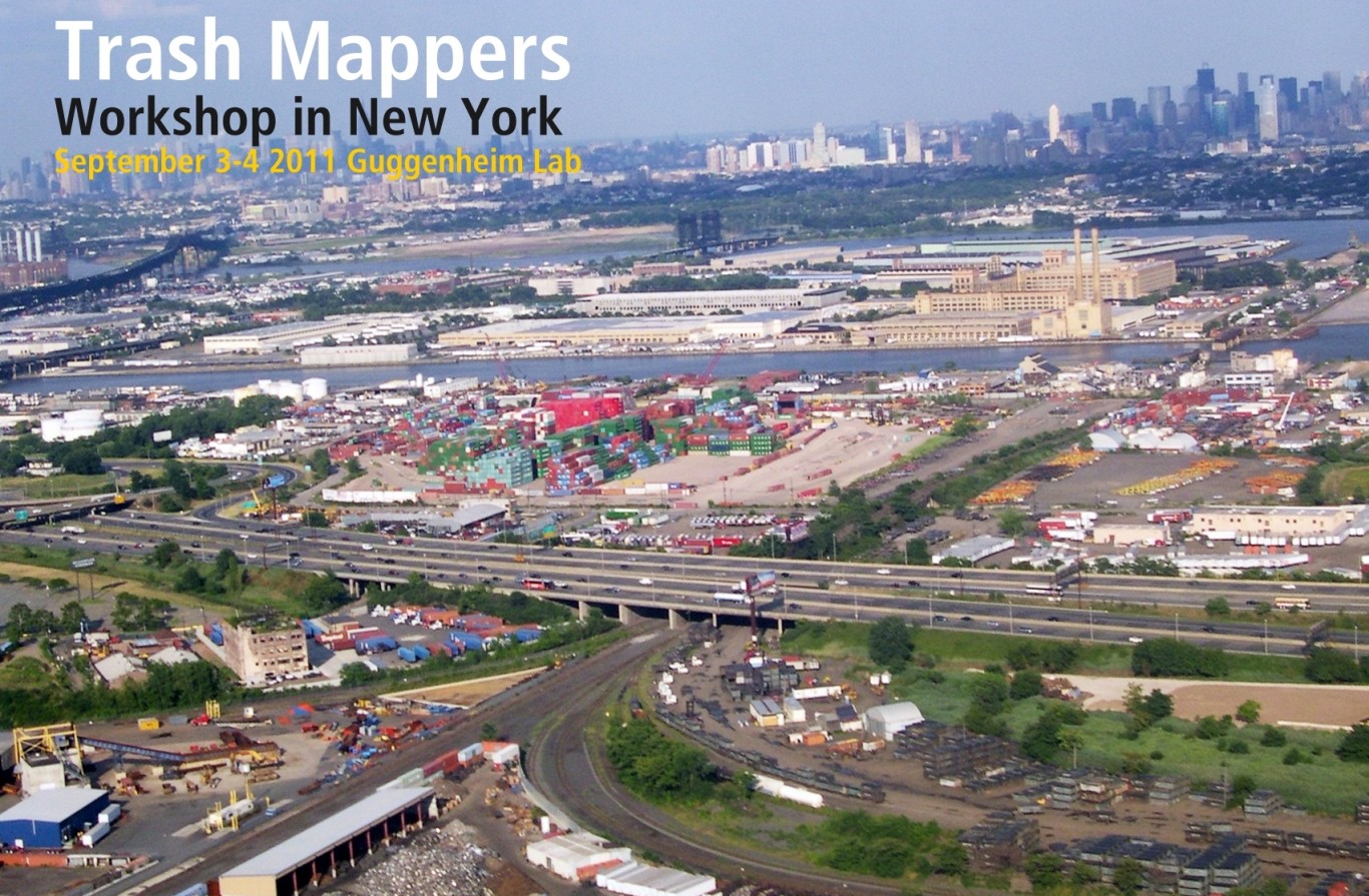 Taller Trash Mappers en Nueva York