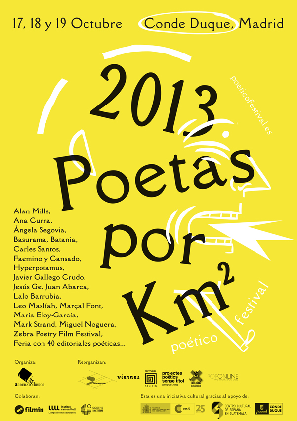 2013 Poetas Hinchables Por Km2