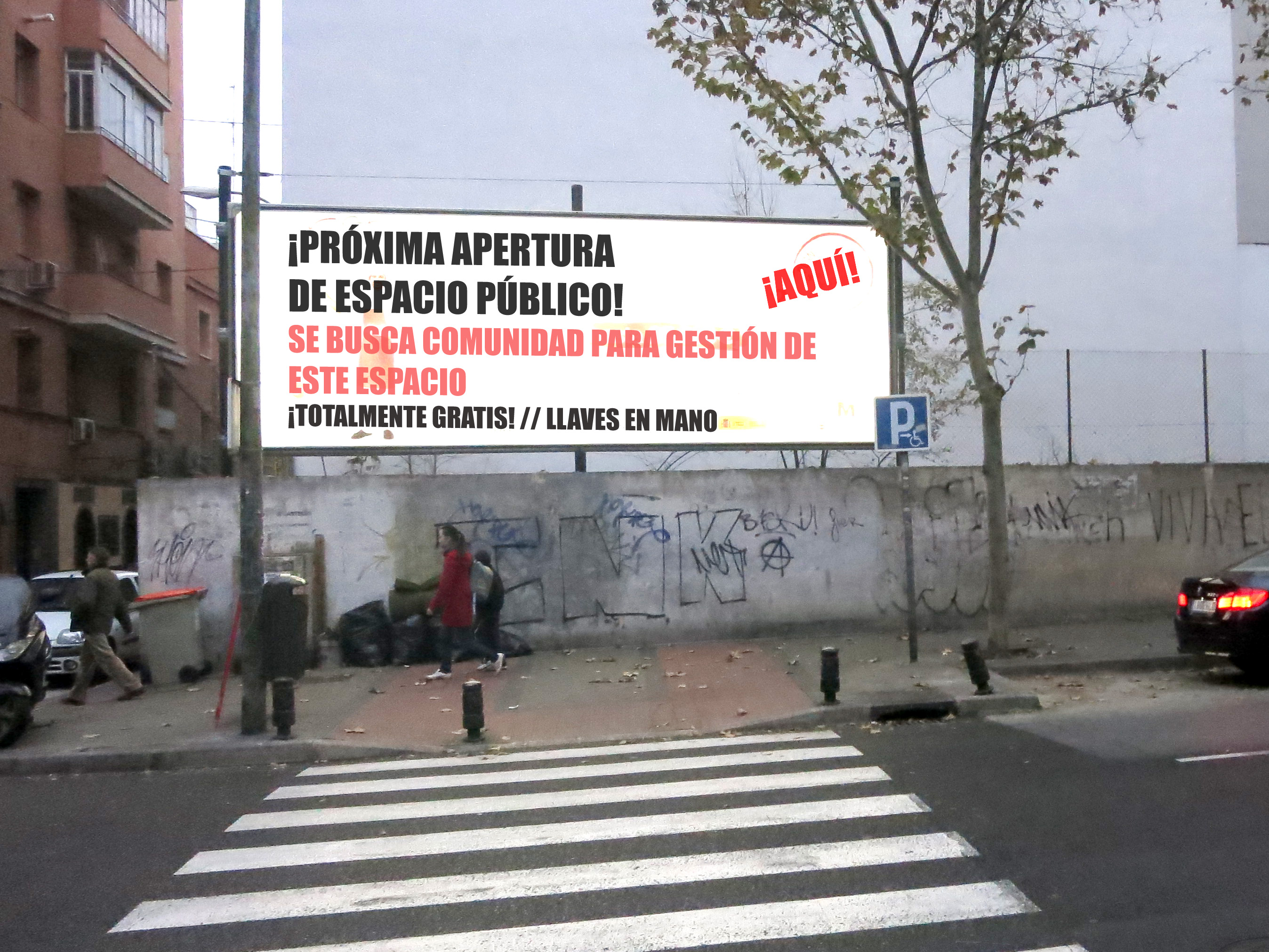 Ganando Metros para la ciudad. Paisaje Tetuán.