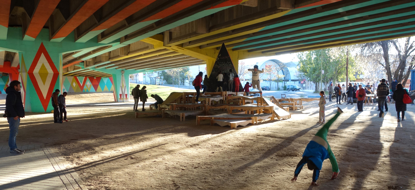 La deslocalización espacial y las Auto-construcciones (de Noviembre a Diciembre 2013)