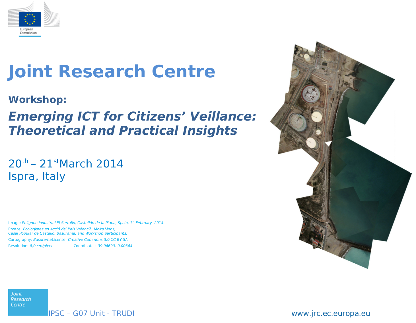 Talk at «Emerging ICT for Citizens’ Veillance: Theoretical and Practical Insight» workshop