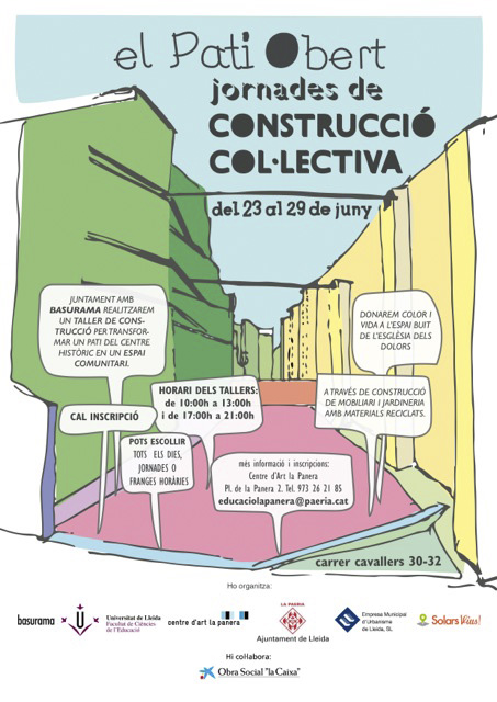 Jornadas de construcción colectiva / El Pati Obert