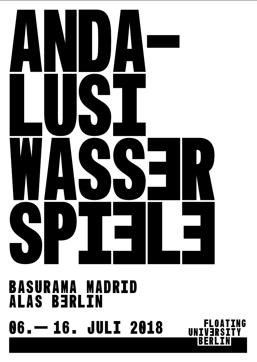 Andalusi Wasserspiele. Floating University Berlin