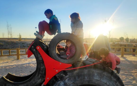 Playground in La Gavia Park