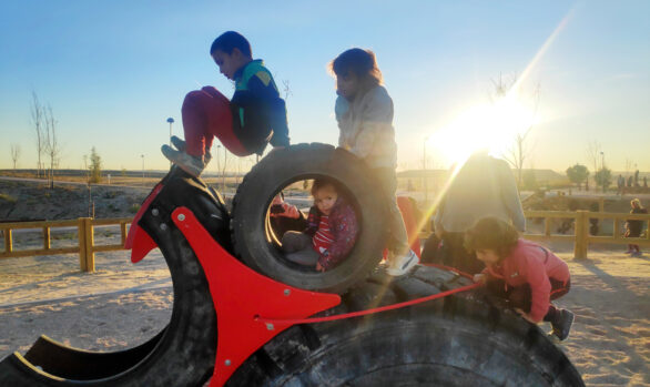 Playground in La Gavia Park